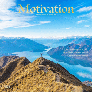 Motivation, 16 Month: calendario de pared 2026