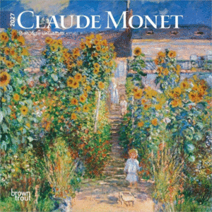 Claude Monet, 16 Month: calendario mini de pared 2027