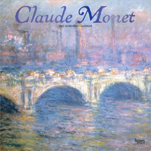 Claude Monet, 16 Month: calendario de pared 2027
