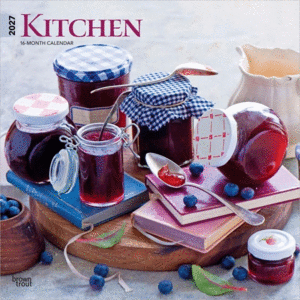 Kitchen, 16 Month: calendario de pared 2027