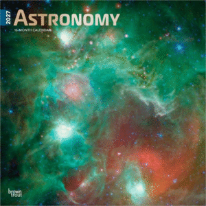 Astronomy, 16 Month: calendario de pared 2027