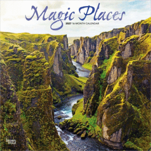 Magic Places, 16 Month: calendario de pared 2027