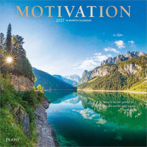 Motivation, 16 Month: calendario de pared 2027