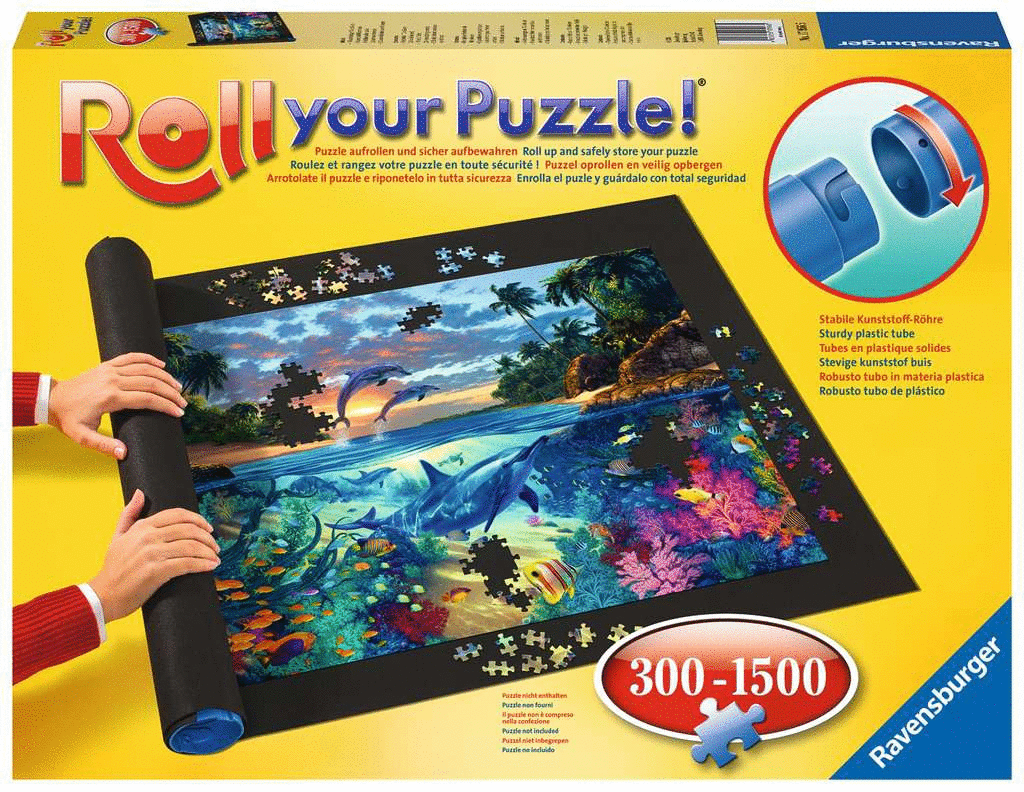 Tapete de Fieltro Azul para puzzles de 1000 y 1500 piezas — PuzzlesIn