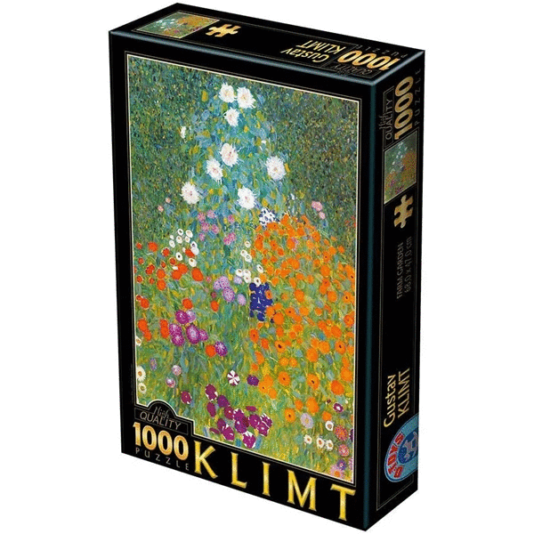 Gustav Klimt, Farm Garden: rompecabezas 1000 piezas. Cafebrería Péndulo