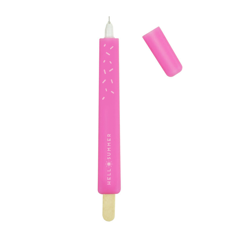 Erasable Pen, Piggy, Pink: lapicero borrable. Lápices y plumas