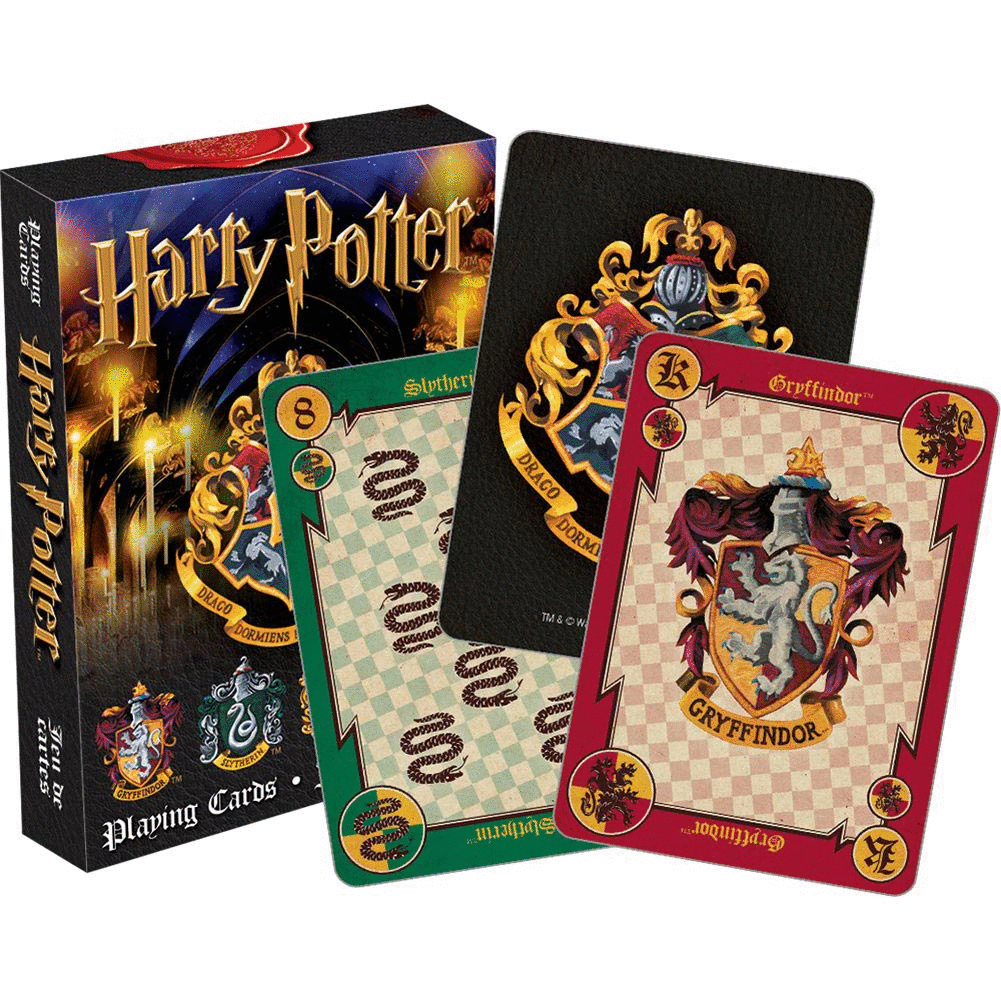 Harry Potter, Crests: juego de cartas. Naipes. Cafebrería 