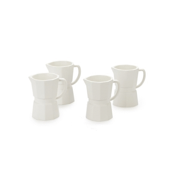 Moka: tazas para café espresso (set de 4 piezas). Tazas