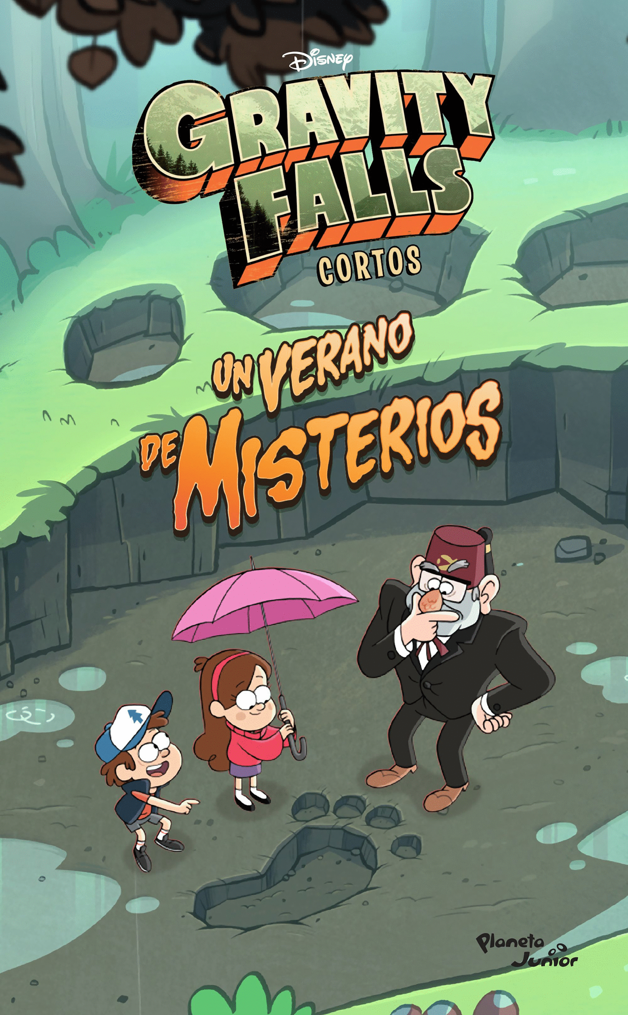 Gravity falls un verano de misterios. Libro en papel 