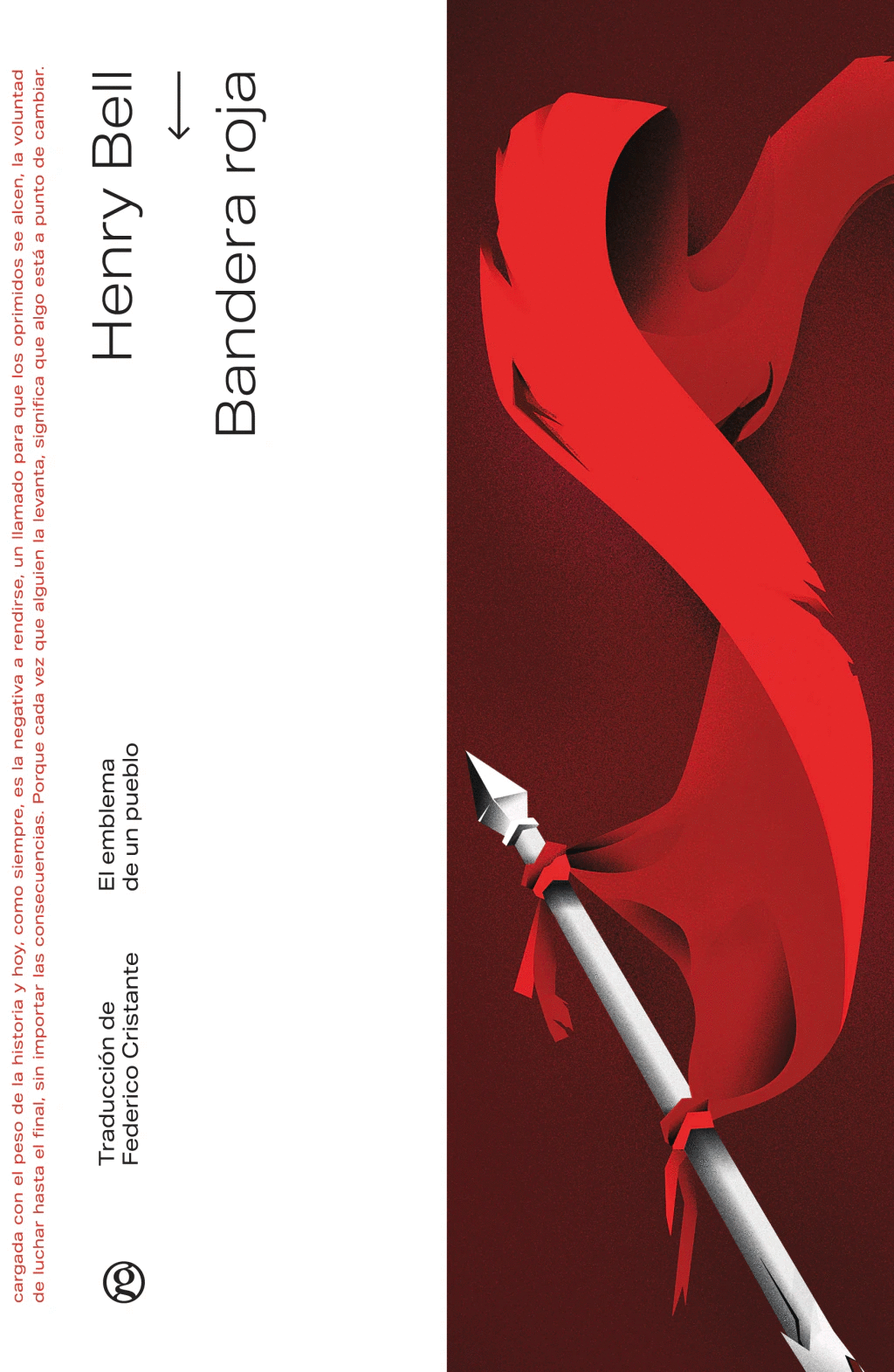 Bandera roja. El emblema de un pueblo. Bell, Henry. Libro en papel ...
