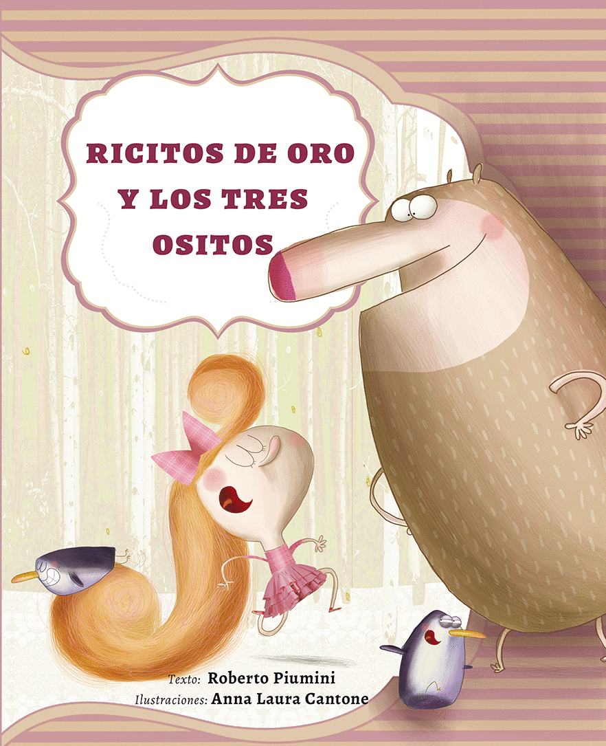 Ricitos de oro y los tres ositos. Piumini, Roberto. Libro en papel.  9788416117475 Cafebrería El Péndulo