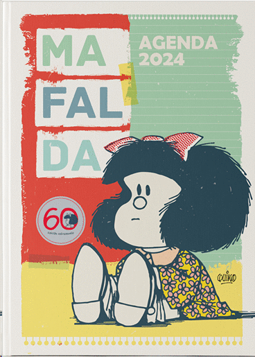 Mafalda, encuadernada: agenda semanal 2024. Agendas. Cafebrería El Péndulo