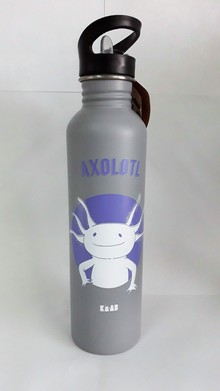Axolote: botella de acero inoxidable 1 Lt.