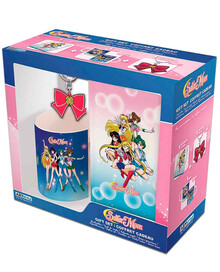 Sailor Moon, Gift Set: taza, libreta, y llavero (set de 3 piezas)