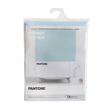 Pantone Blue, Shower Curtain: cortina de baño impermeable