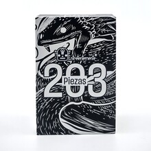 Quetzalcóatl: rompecabezas de acrílico, 203 piezas