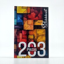 Mosaico de color: rompecabezas de acrílico 203 piezas